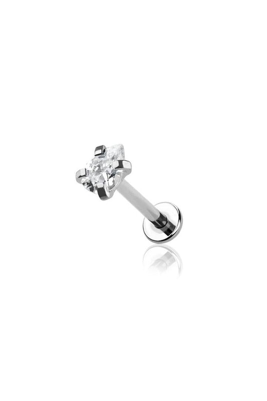 Premium Tear Drop Claw-Set Crystal Flat Back 16g