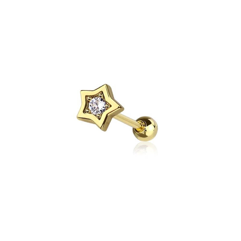 Claw-Set Crystal Star Flat Back 16g