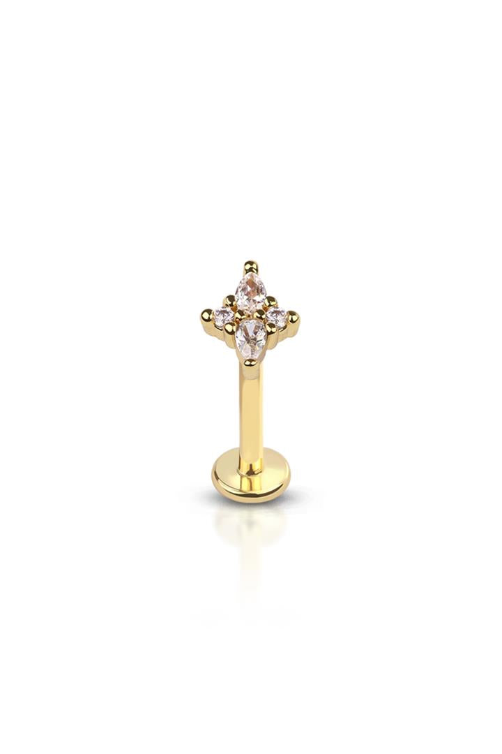 PREMIUM Claw-Set Crystal North Star Flat Back 16g