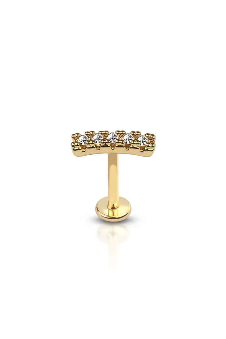 PREMIUM Crystal Bar Flat Back 16g