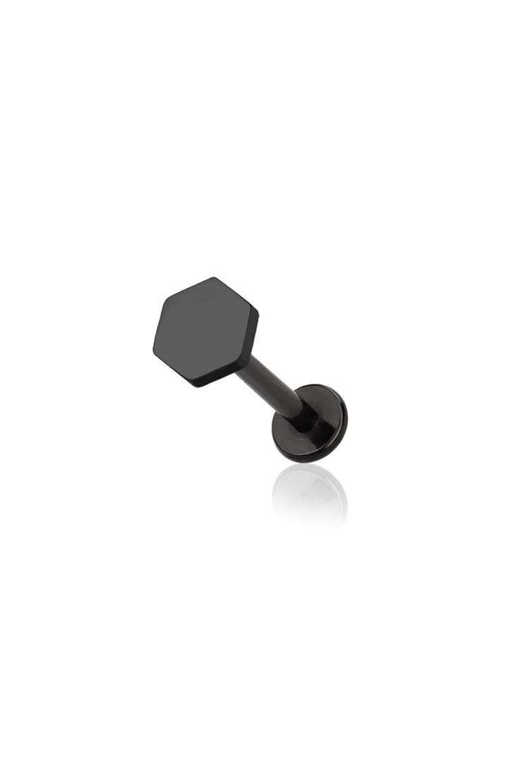 PREMIUM Hexagon Labret 16G