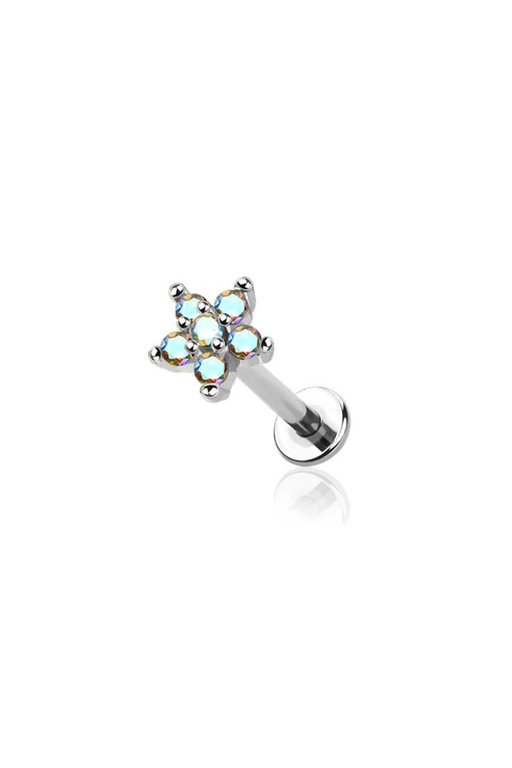 PREMIUM Rounded Claw-Set Crystal Flower Flat Back 16g