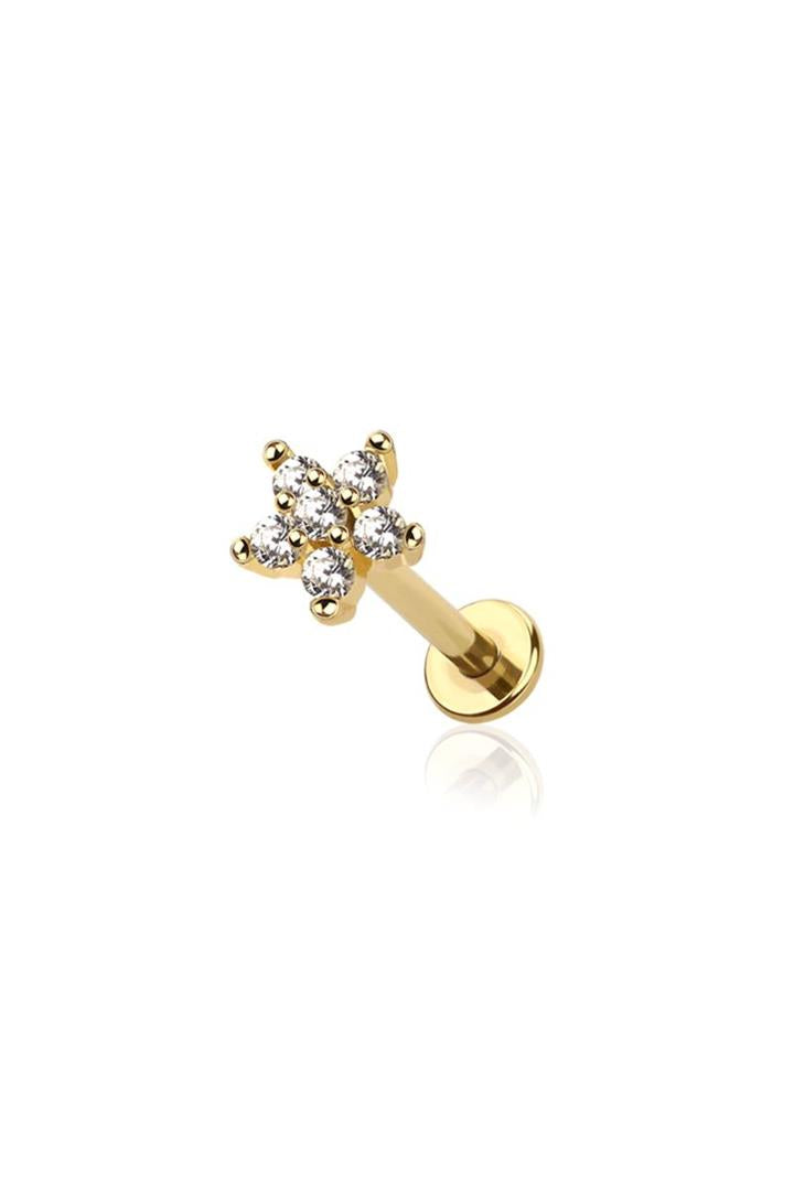 PREMIUM Rounded Claw-Set Crystal Flower Flat Back 16g