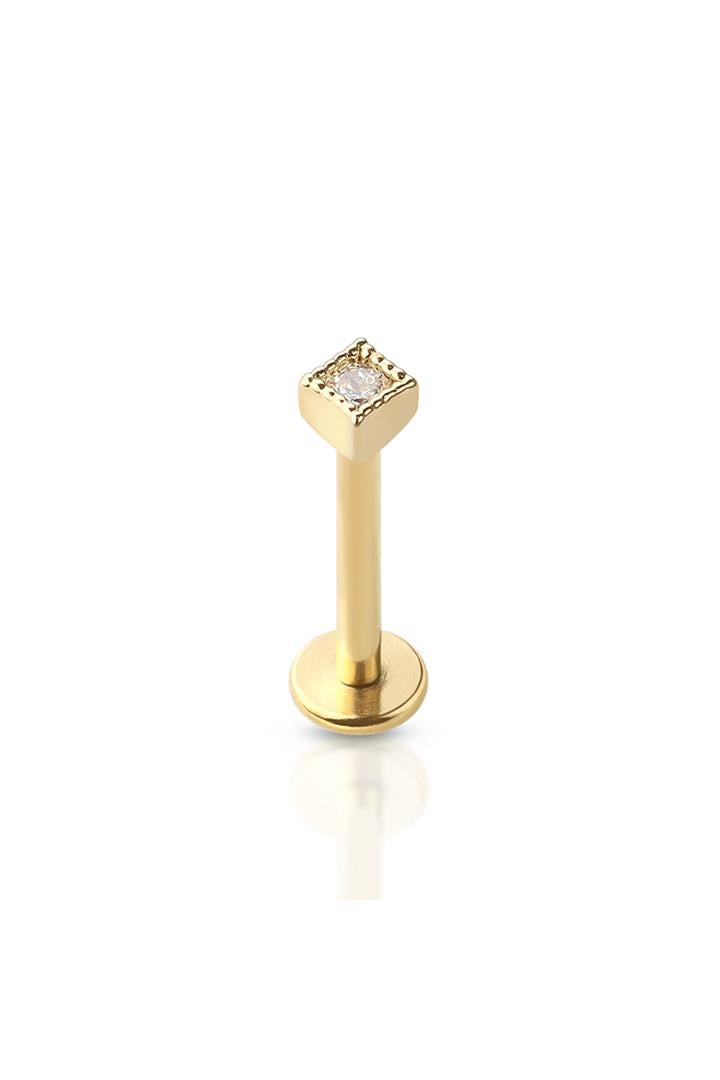 PREMIUM Studded Diamond-Cut Crystal Flat Back 16g