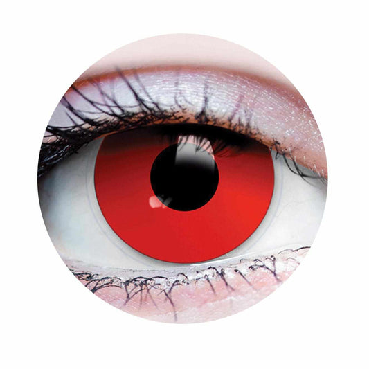 Evil Eyes - Red Colored - Primal Contact Lenses