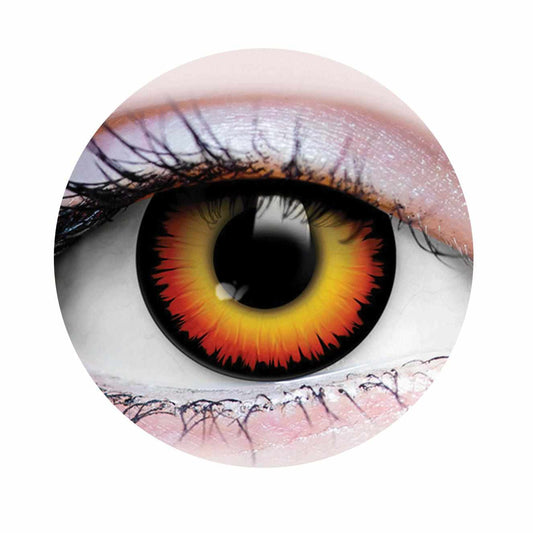 Werewolf II - Orange Colored - Primal Contact Lenses
