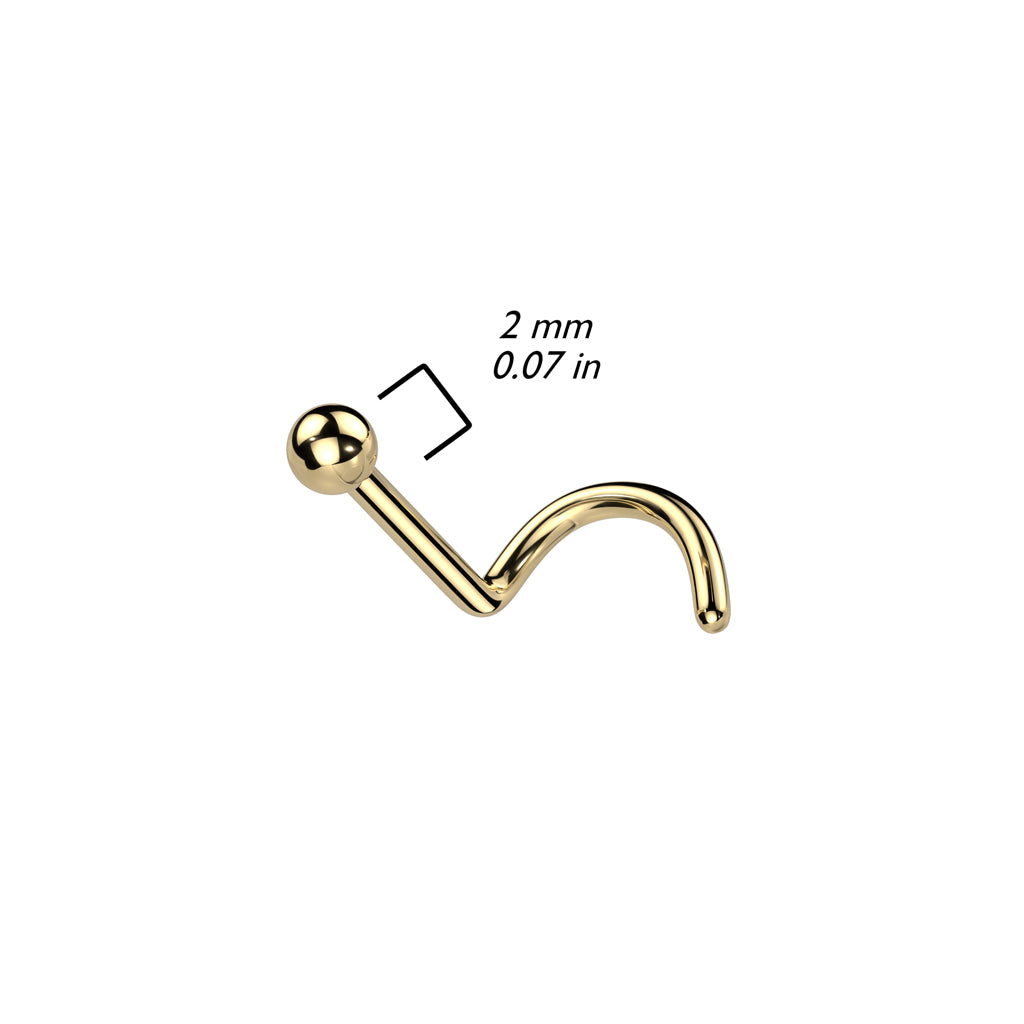 PREMIUM G23 Titanium Nose Screw 18g