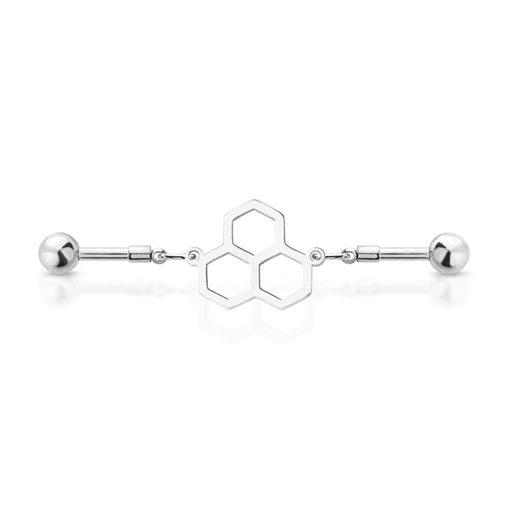 Premium Hive Industrial Barbell 14g