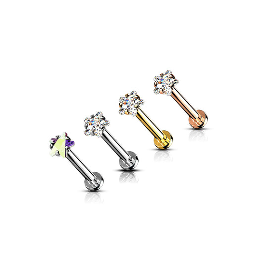 Premium Claw-Set Star Flat Back 16g
