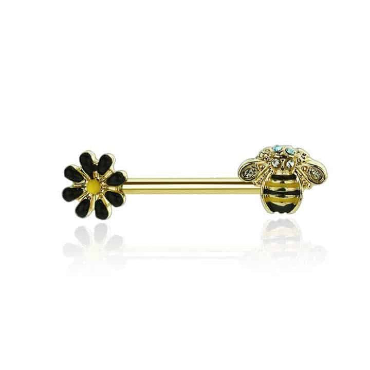 Bee and Flower Nipple