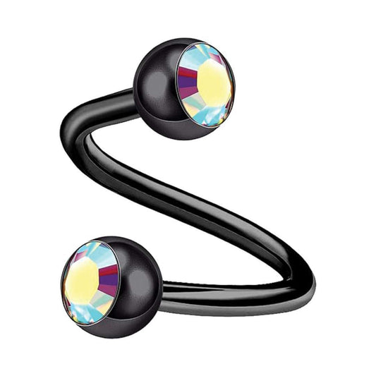 Black Twister with Crystal