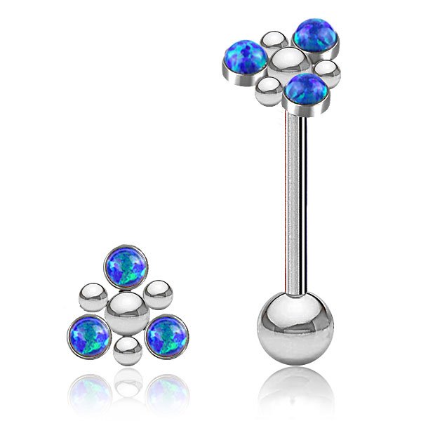 Blue Opal 16mm