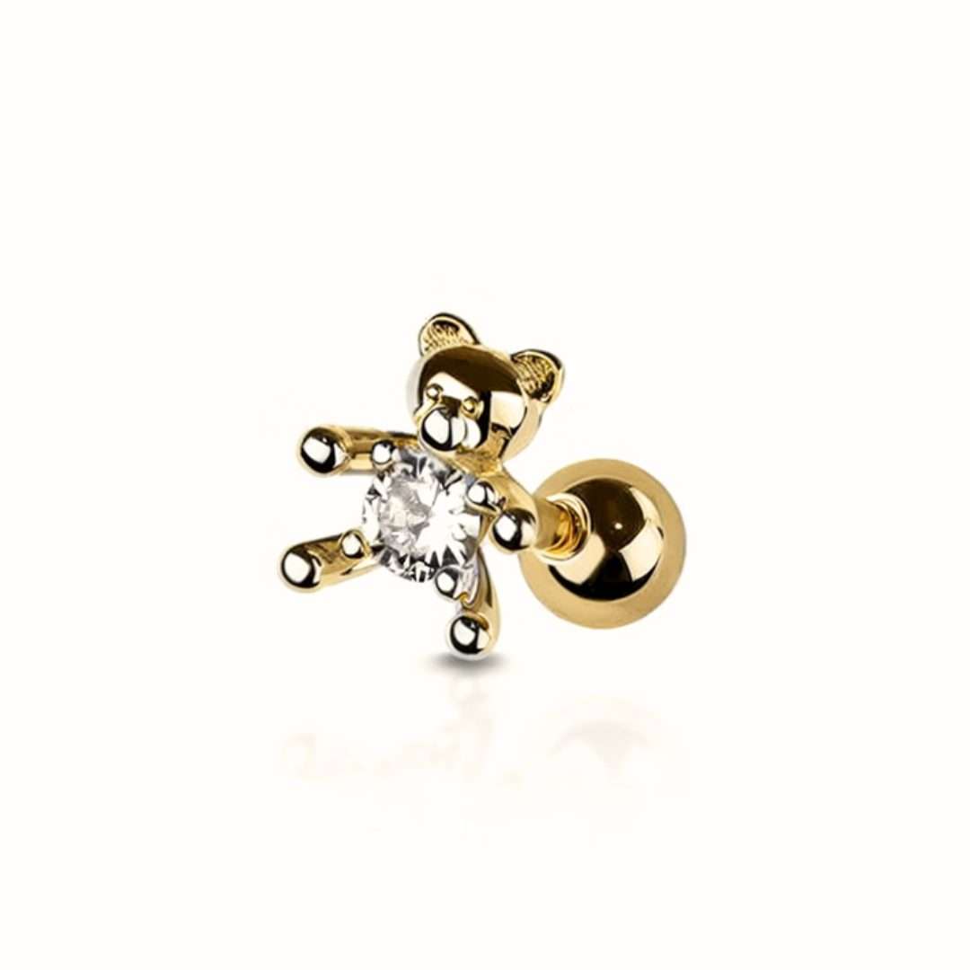 PREMIUM Bear Cartilage 16g - GOLD PVD