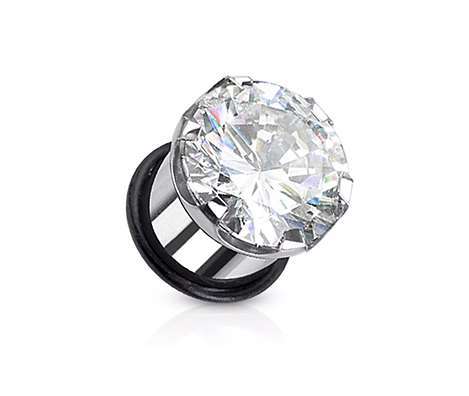 Claw-set Bling Single Flare Plugs