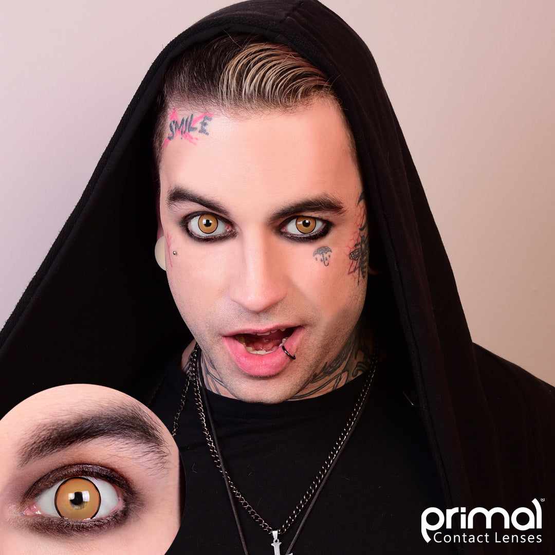 Villain - Yellow Colored - Primal Contacts