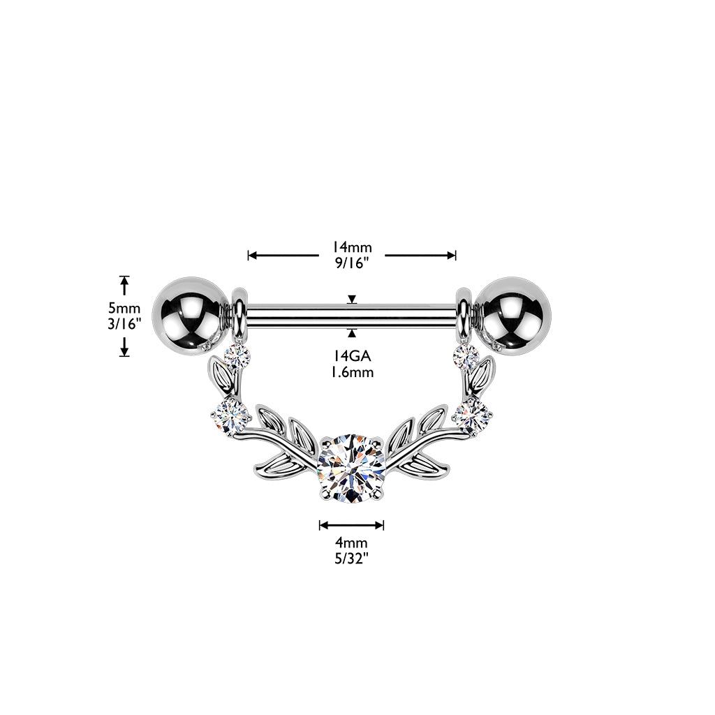 Leaf Allure Nipple Shield 14g