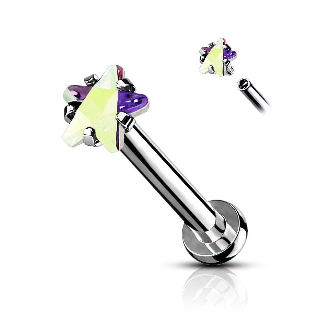 PREMIUM Claw-Set Star Flat Back 16g
