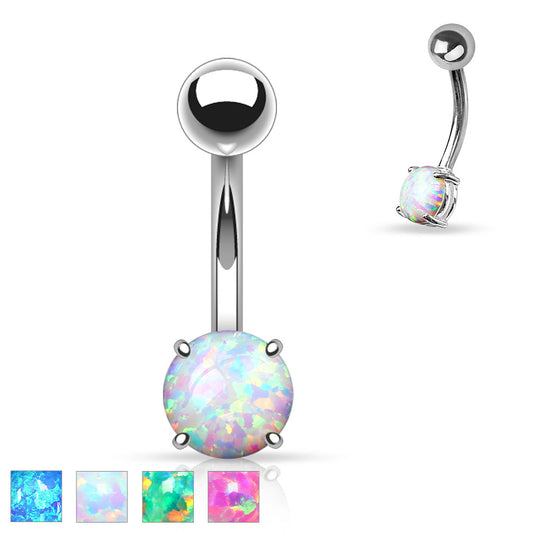 Opal Navel Barbell 14g