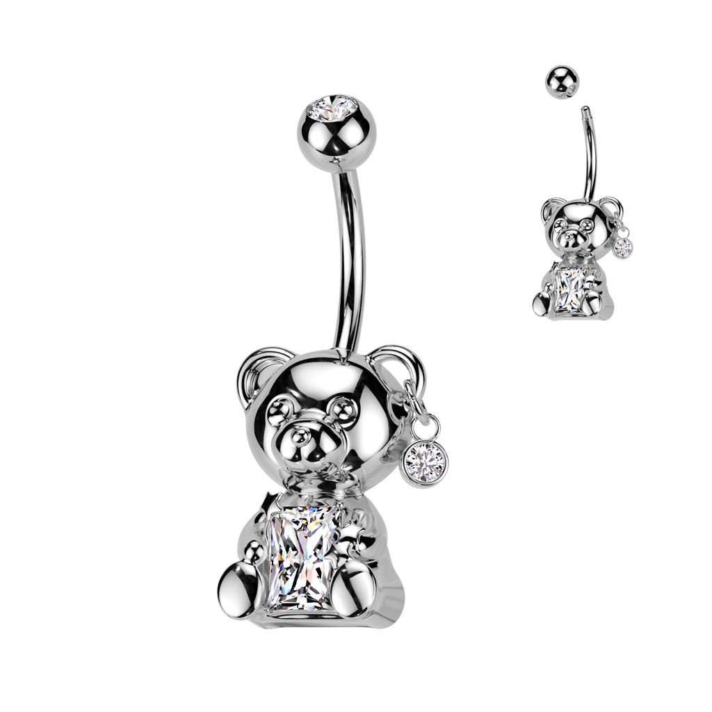 PREMIUM Bear Navel Dangle 14g