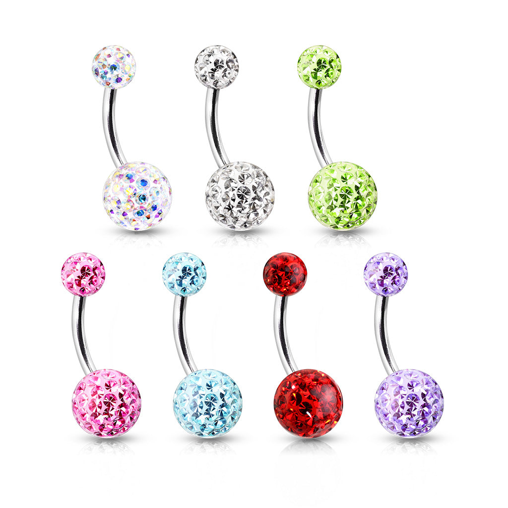 Surgical Steel Ferido Navel Barbell 14g