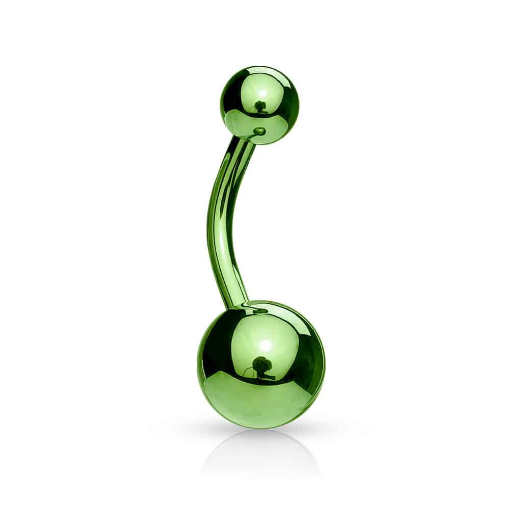 titanium-curved-barbell-navel-belly-14g-plain-anodized-green