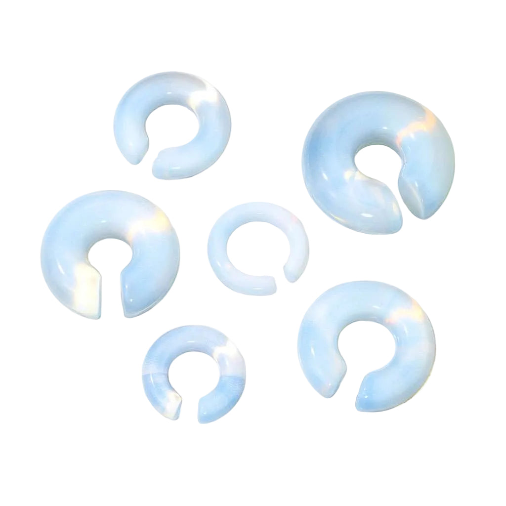 Opalite Stone - Ear or Septum Hanger 2, 0, 00, 1-2, 9-16, 5-8