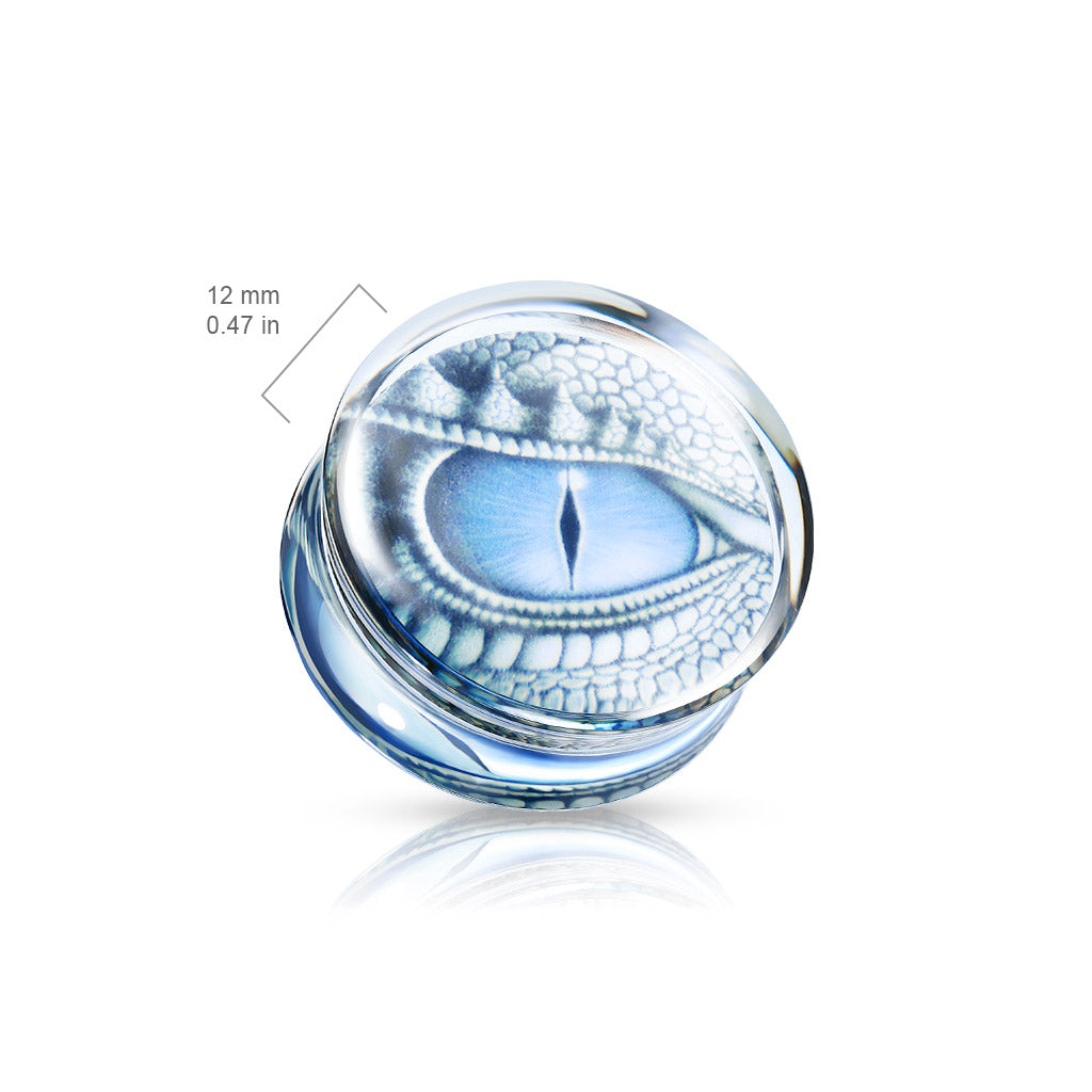 Lucite High Polish Dragons Eye Plugs