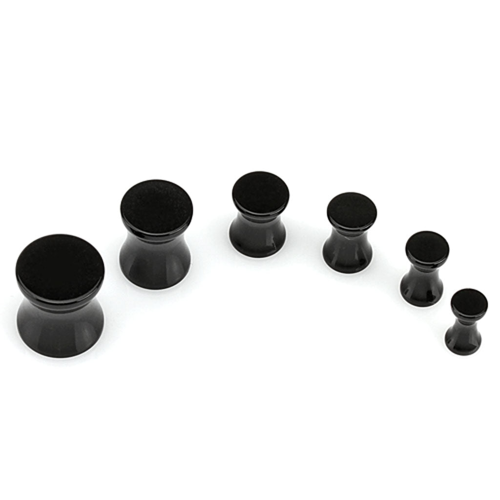 Lucite Double Flare Plugs 2g-1"