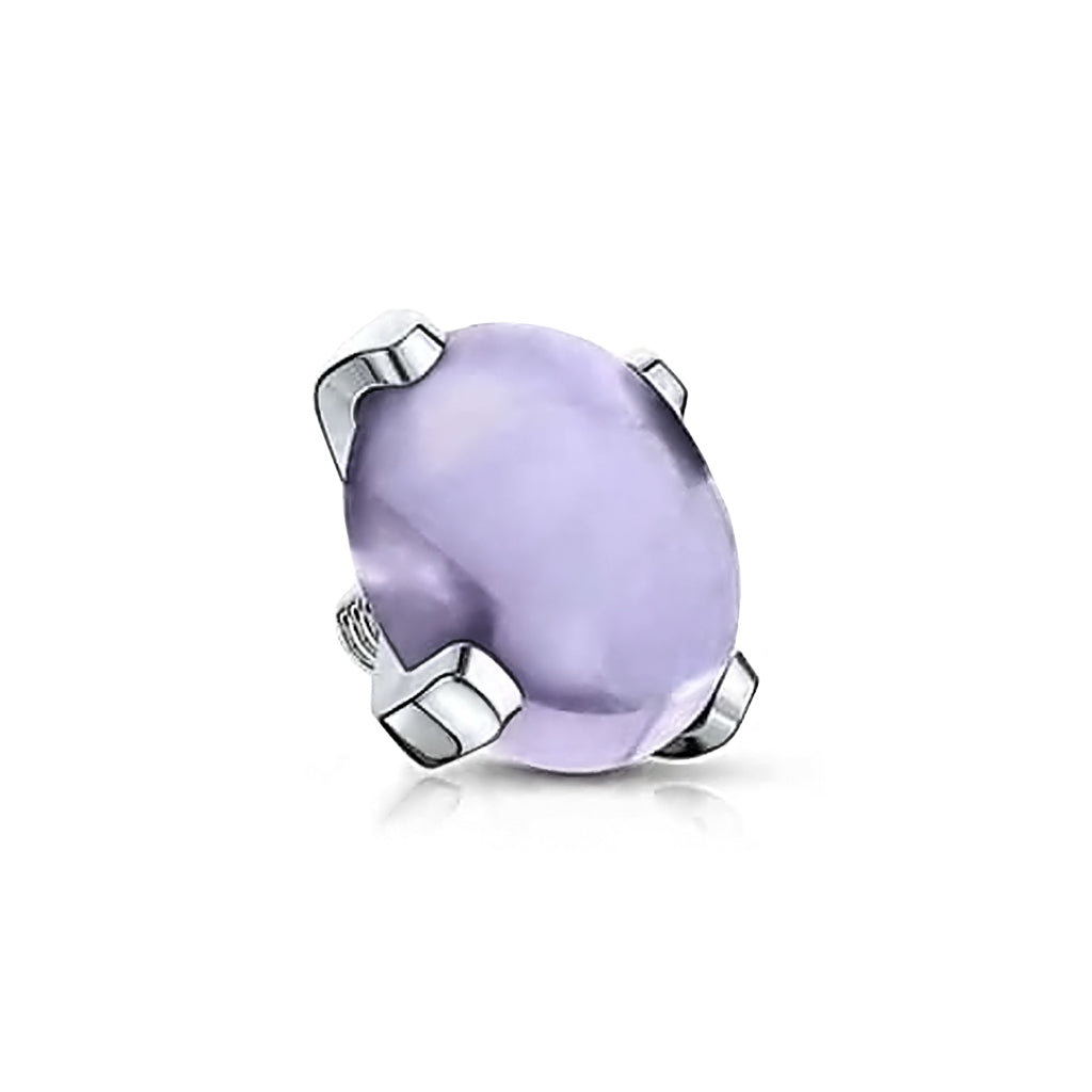 Premium Claw-Set Stone Microdermal Top 14g