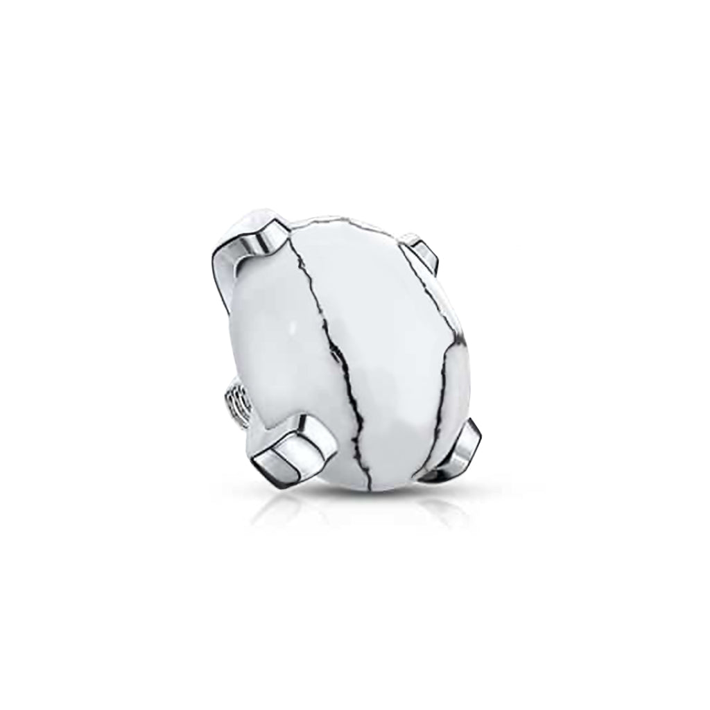 Premium Claw-Set Stone Microdermal Top 14g