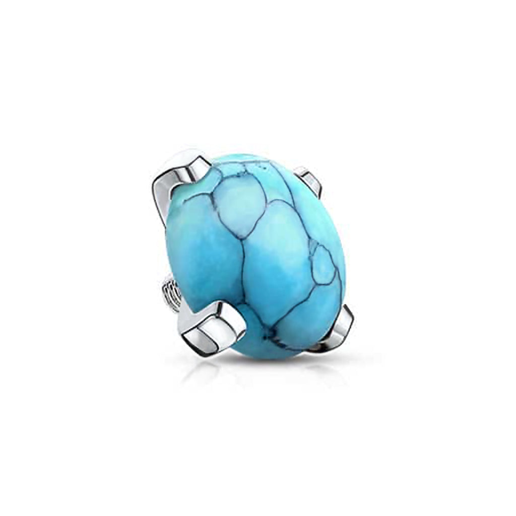 Premium Claw-Set Stone Microdermal Top 14g