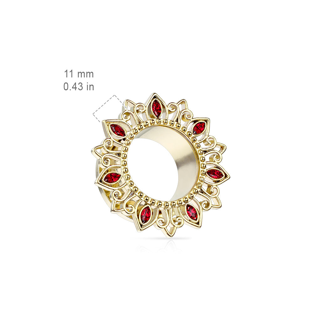 Marquise Lotus Machine Head Tunnels 2g - 1/2"