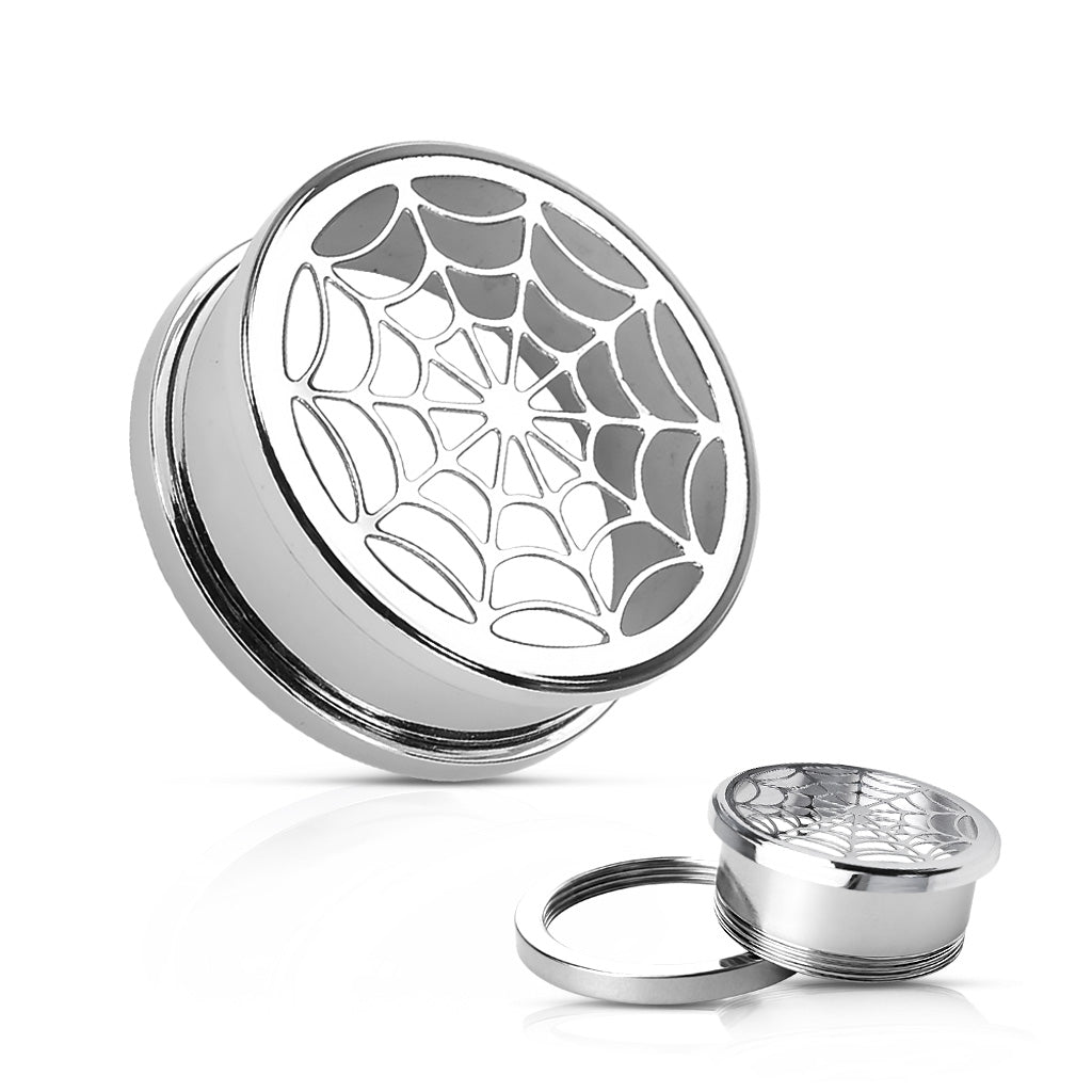 Double Flare Tunnel Circle Spider Tunnels 2g - 5/8"