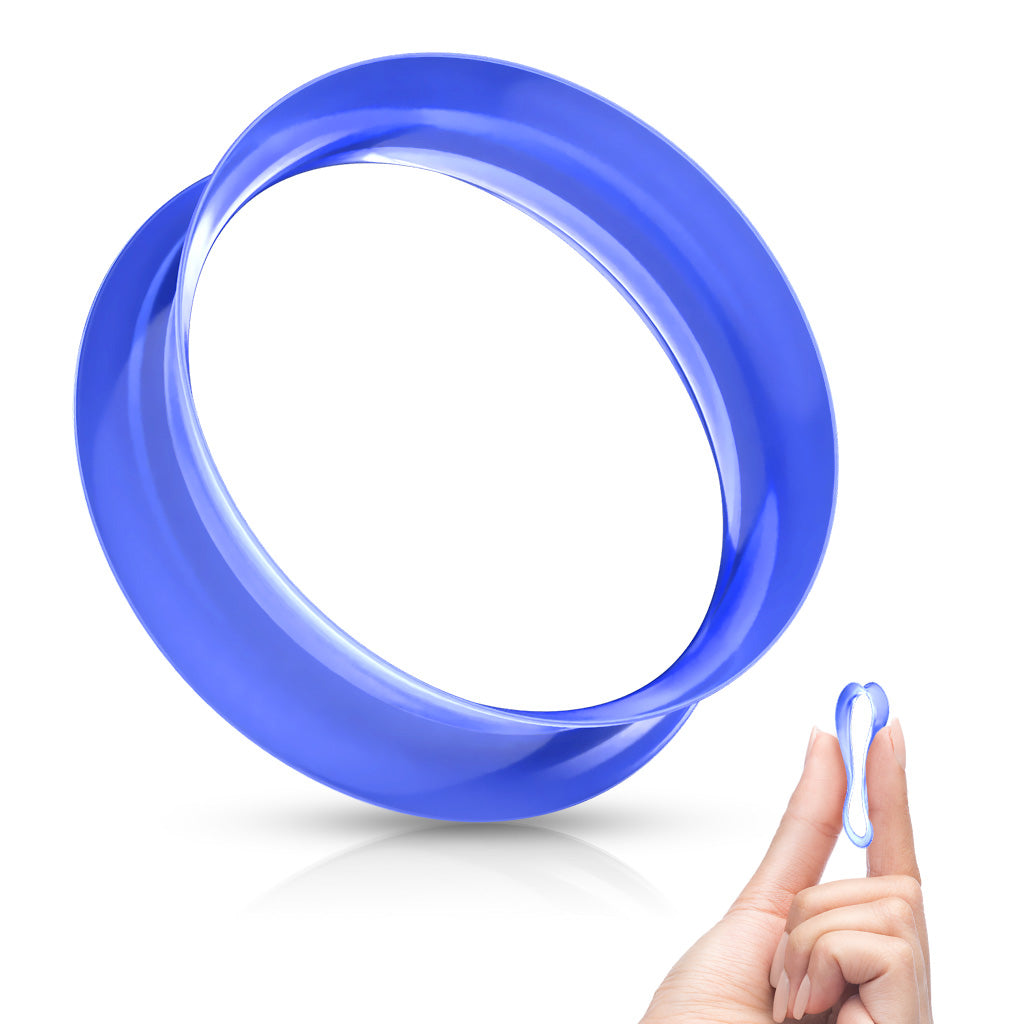 Silicone Skin Tunnels 6g - 1"