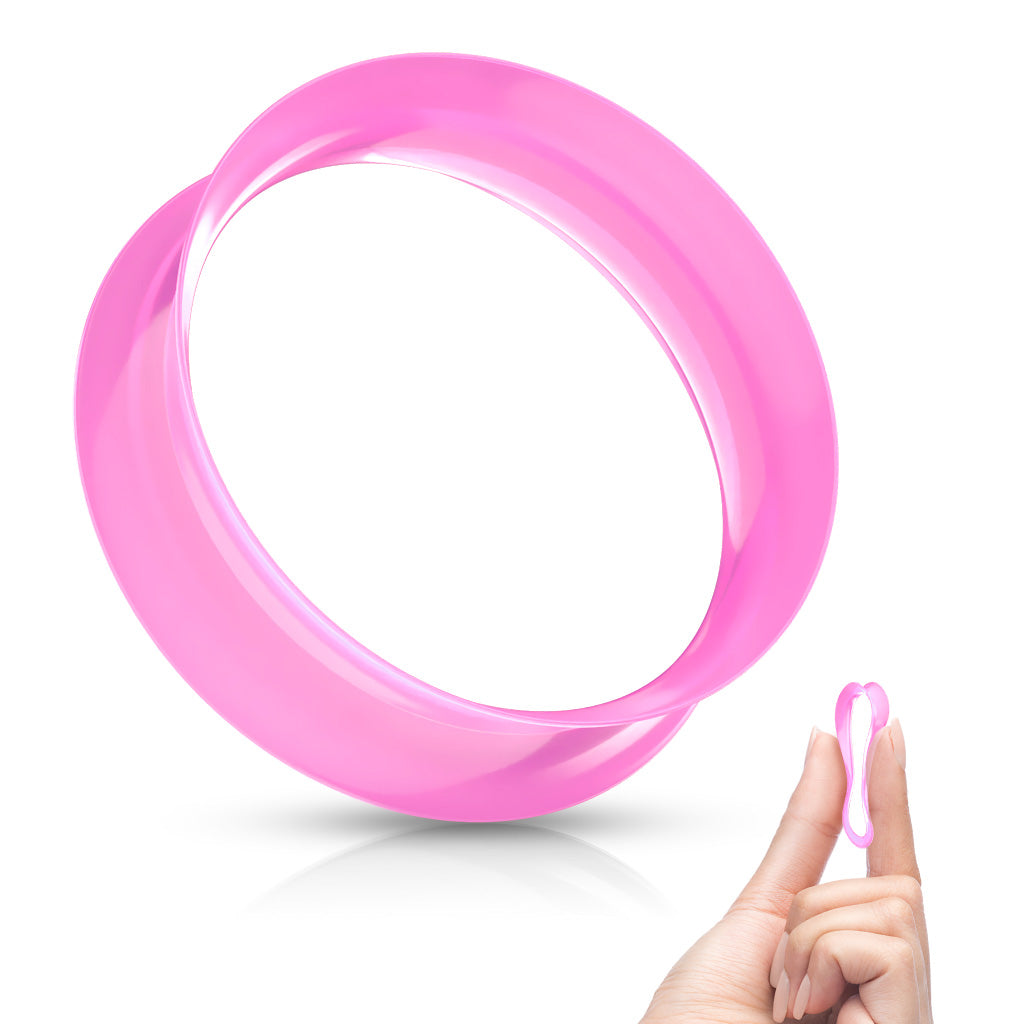 Silicone Skin Tunnels 6g - 1"