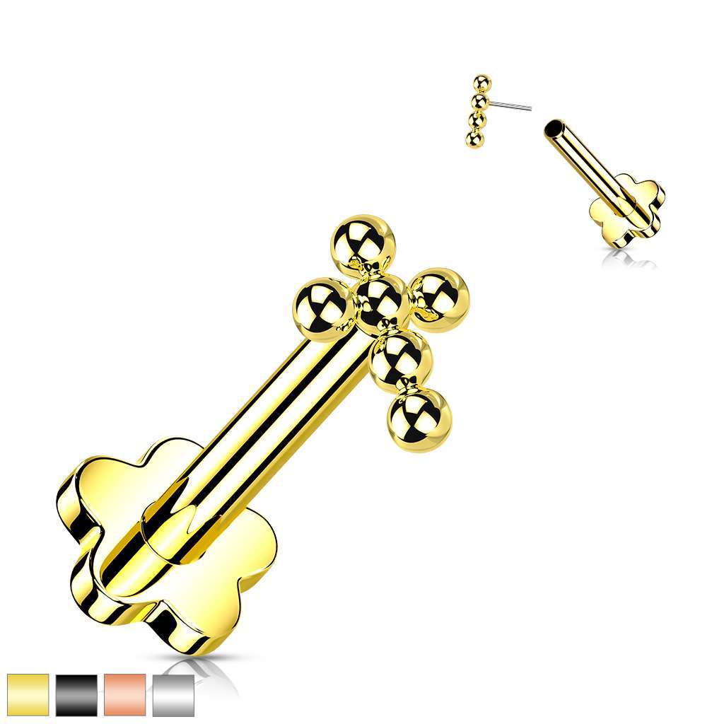 Premium Fancy Grade-23 Ti Threadless Flatback $39.50