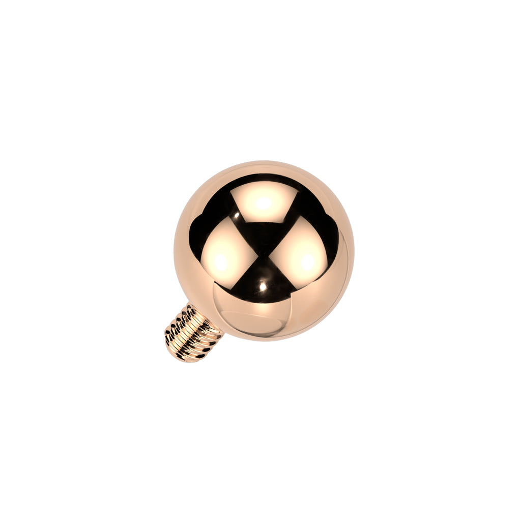 Premium G23 Titanium Bead Microdermal Top 16g-14g