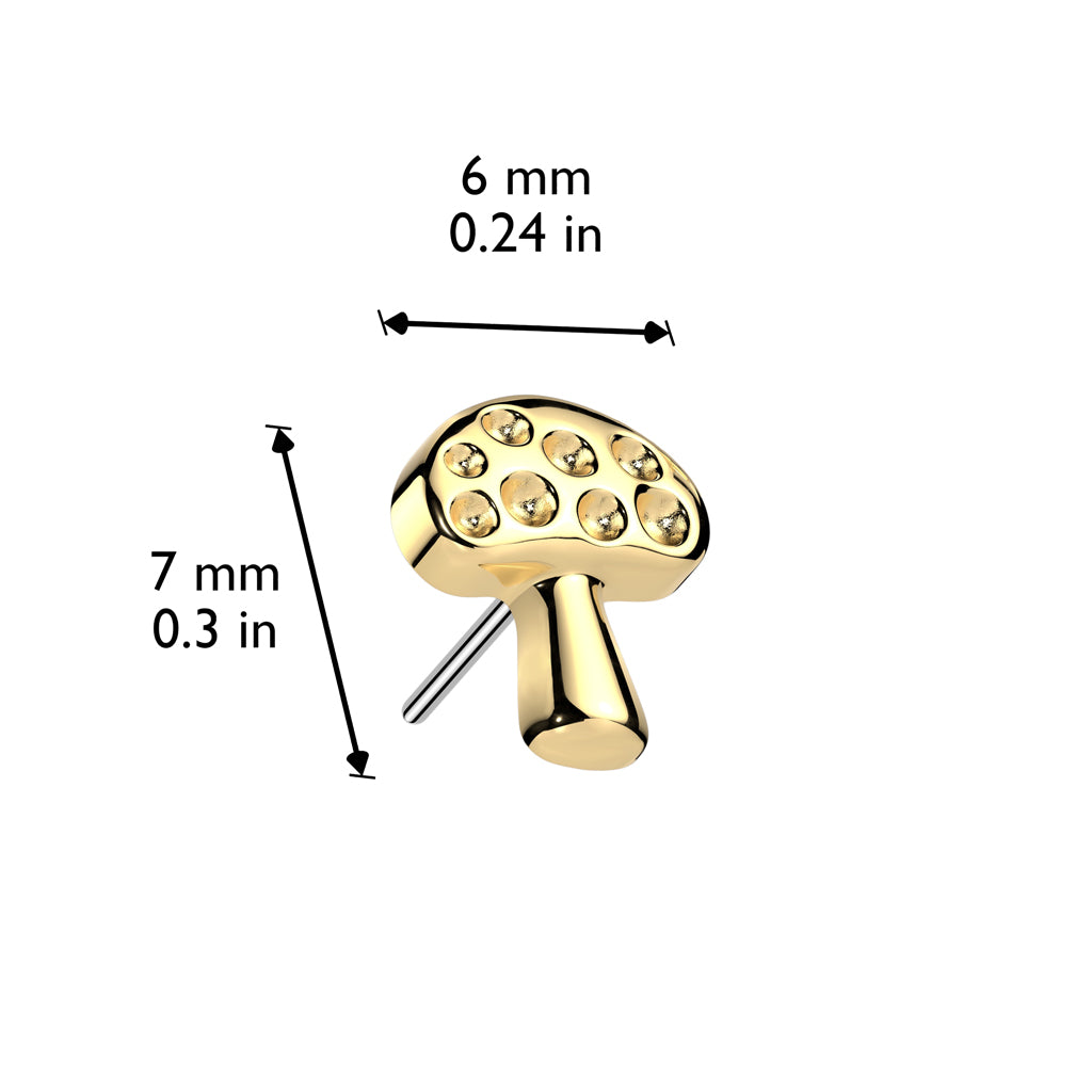 PREMIUM Mushroom Simple Threadless Top