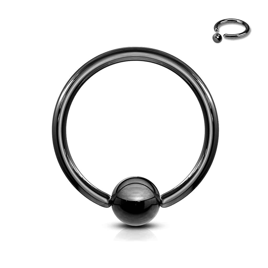 Heavy Gauge PVD Captive Bead Ring