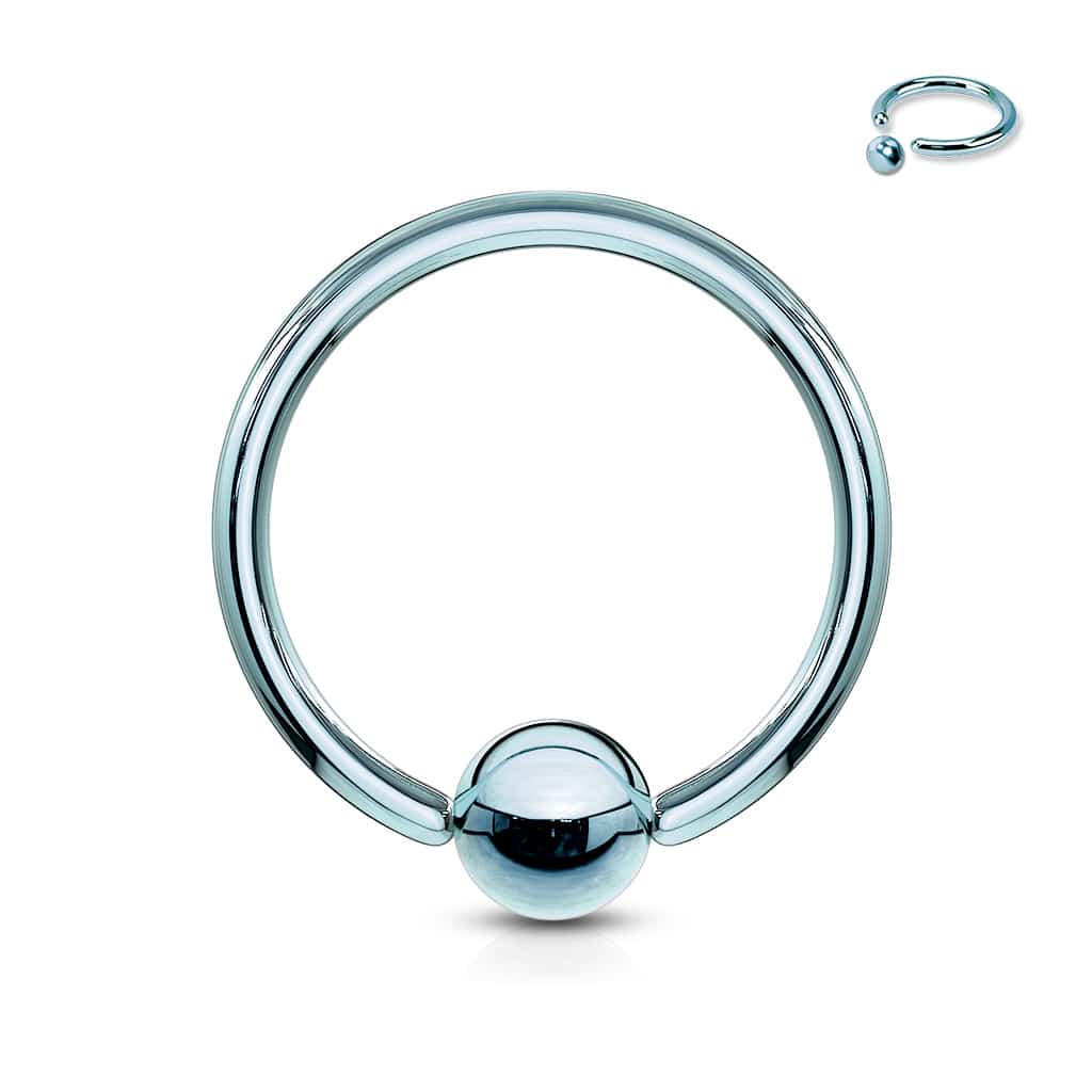Heavy Gauge PVD Captive Bead Ring