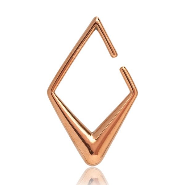 Rose Gold PVD over SS 2g $109
