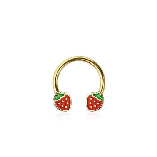 Strawberry 16g, 10mm Gold PVD