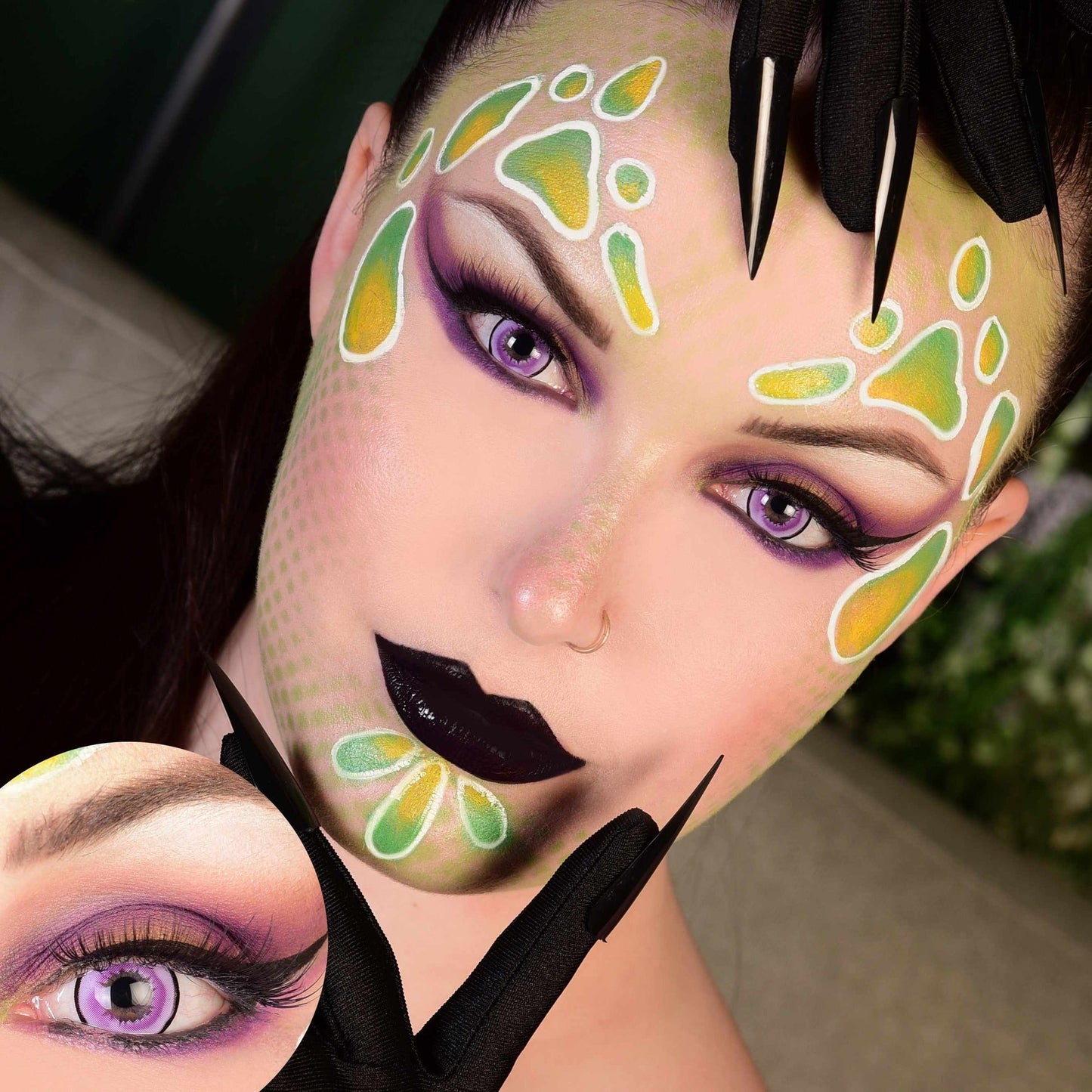 Succubus Purple Cosplay - Primal Contact Lenses