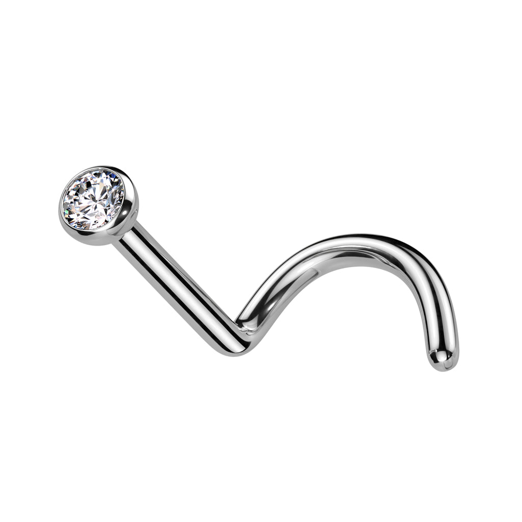PREMIUM G23 Titanium Crystal Nose Screw 20g