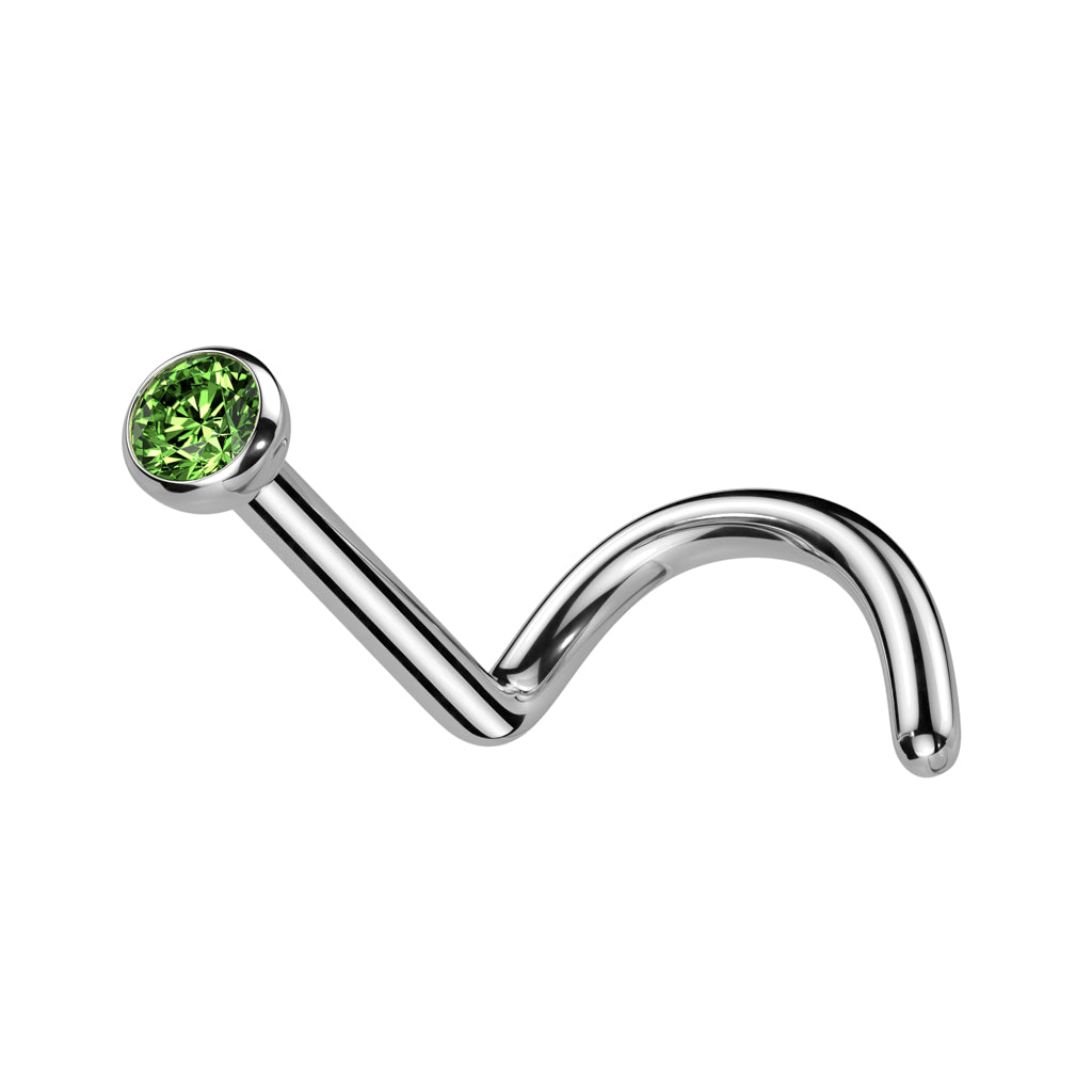 PREMIUM G23 Titanium Crystal Nose Screw 20g