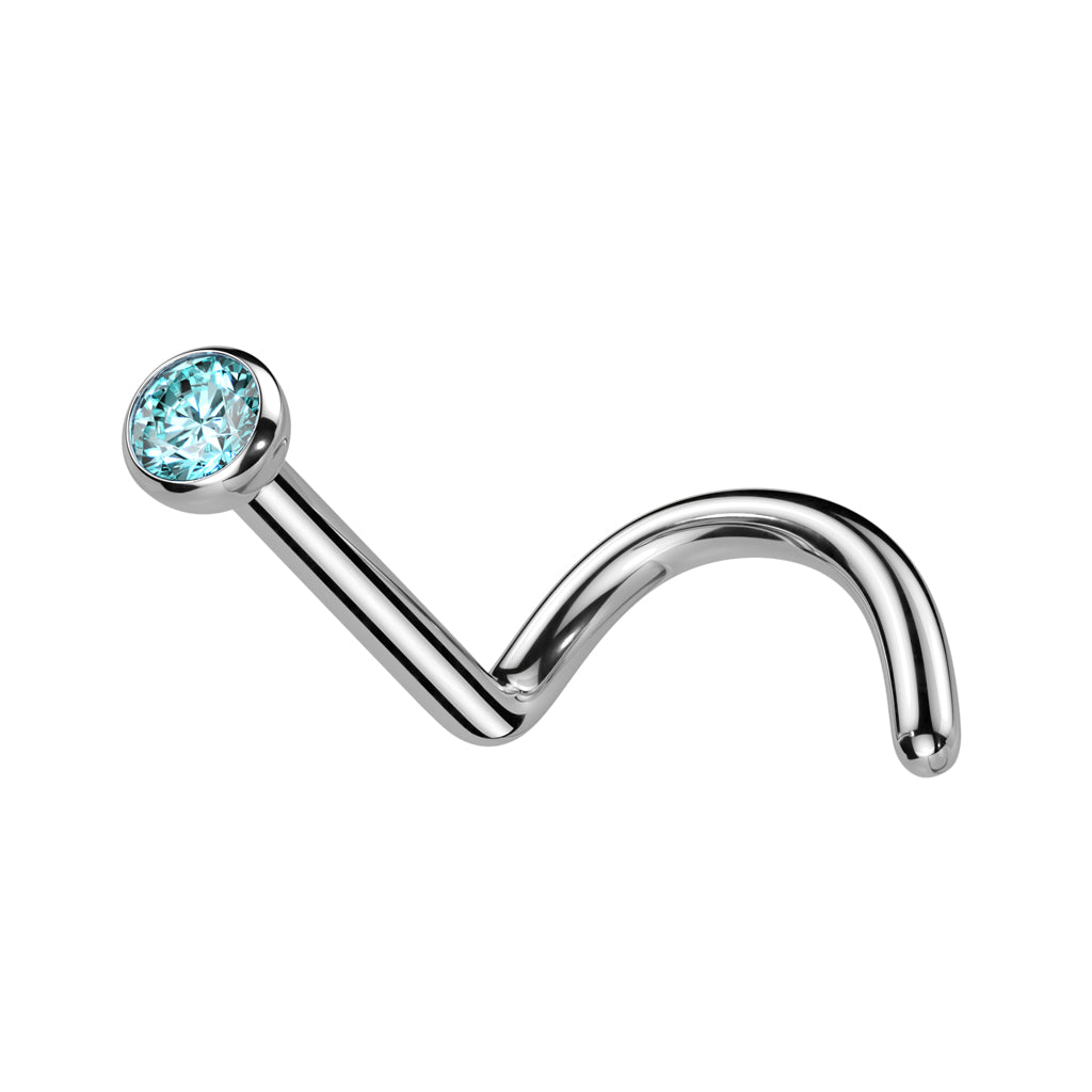PREMIUM G23 Titanium Crystal Nose Screw 20g