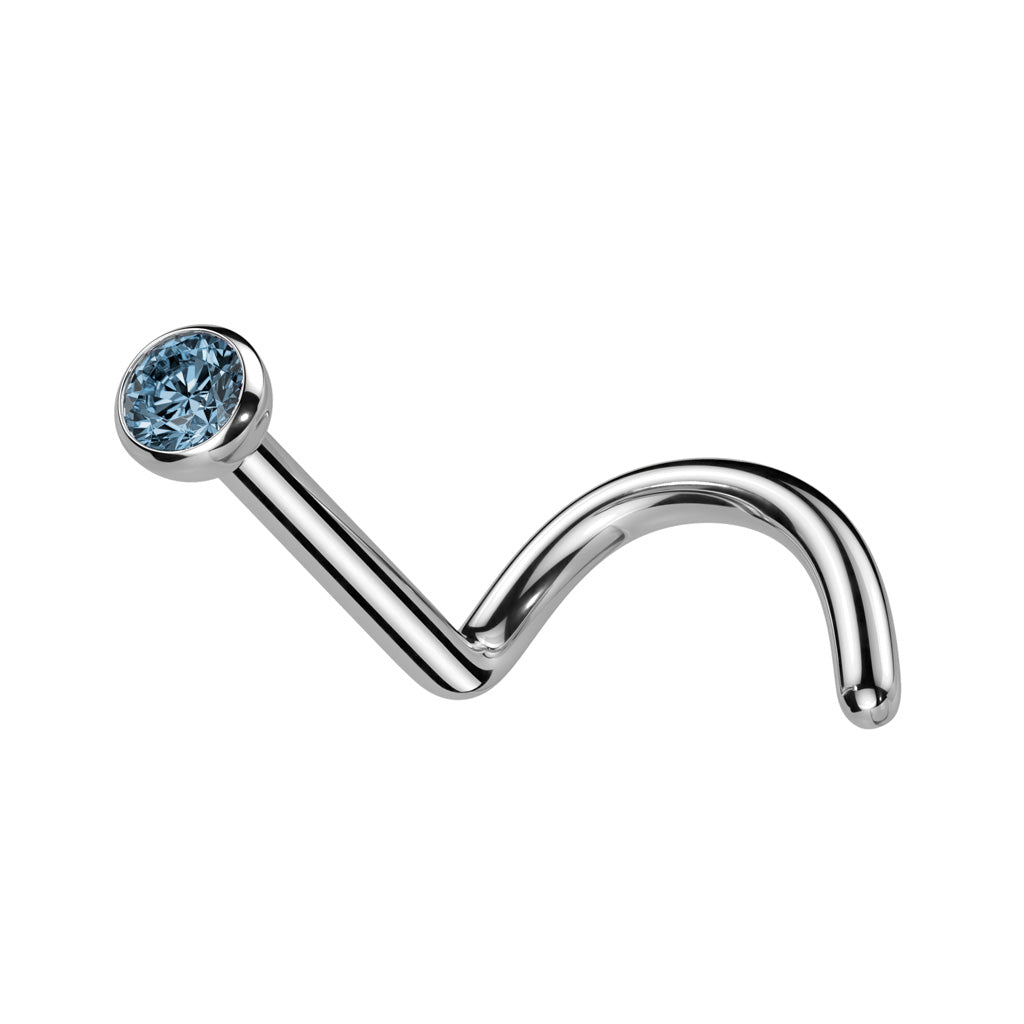 PREMIUM G23 Titanium Crystal Nose Screw 20g
