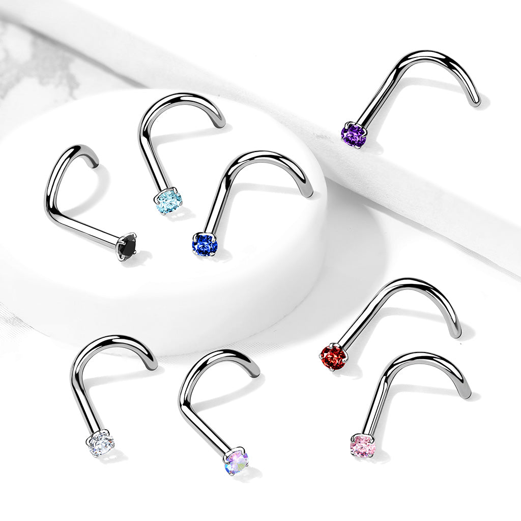 PREMIUM G23 Titanium Claw-Set Nose Screw 20g