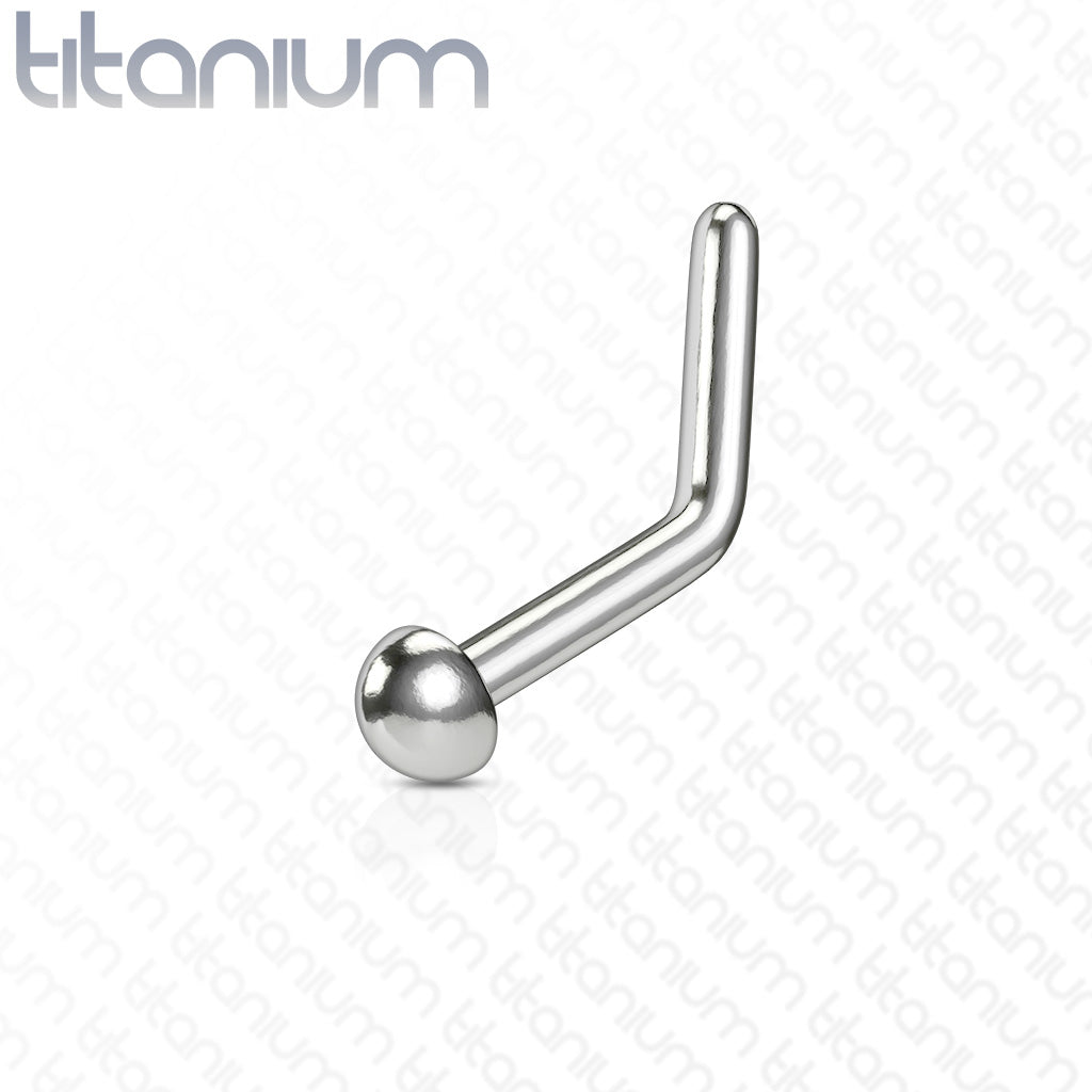 Premium G23 Titanium Nose Pin