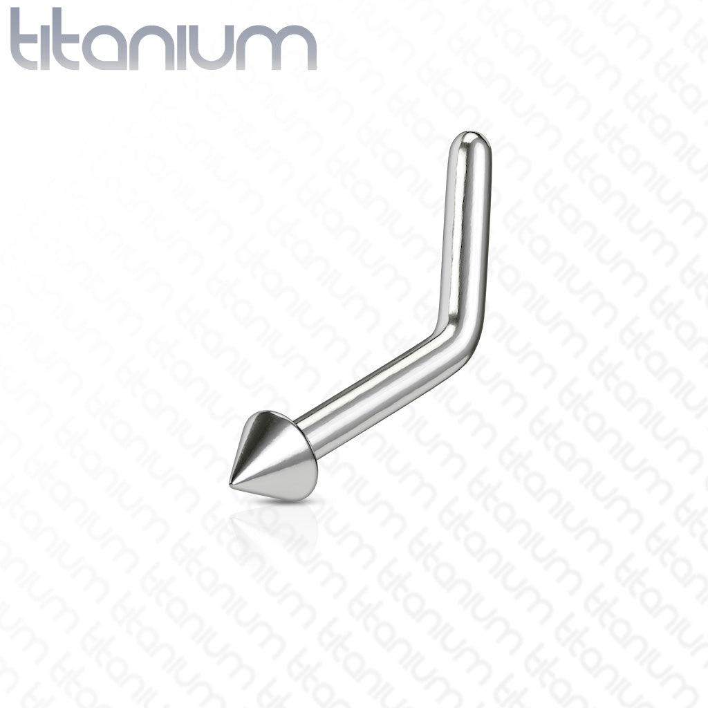 Premium G23 Titanium Nose Pin